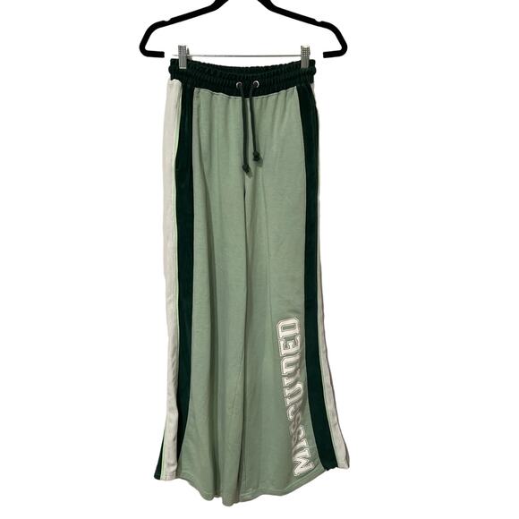 Missguided, Green, Sweatpants, Baggy, Flair Leg, Size‎ 6, 1014P - Picture 1 of 3